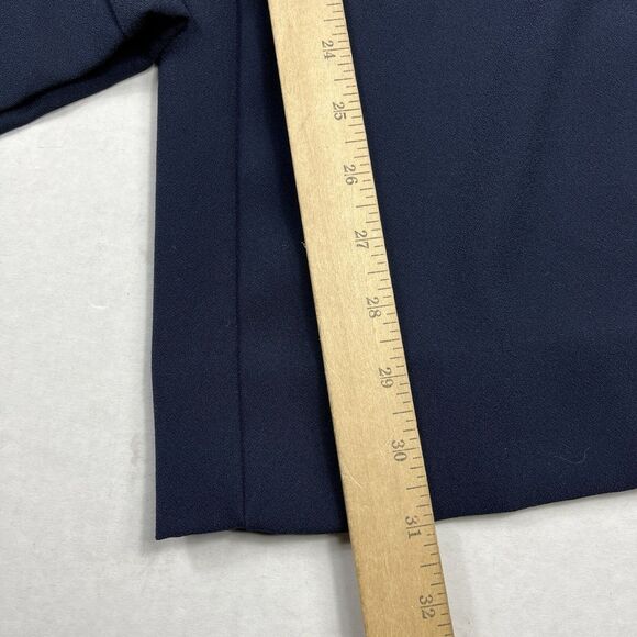 Rachel Roy Collection Wide Leg Trousers Blue High Rise Workwear Elegant Pants 4 - Picture 5 of 13